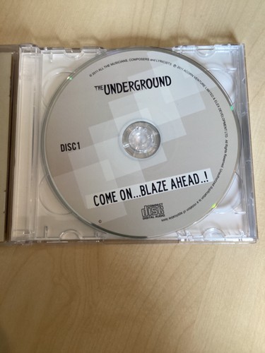 Rock Compilation CD, The Underground #4 Come On... Blaze Ahead, VGC, 2 Discs - Picture 4 of 5