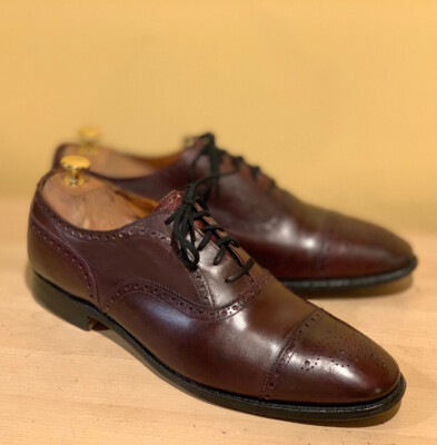 Church's Custom Grade Diplomat Captoe Oxford Shoes 10 D