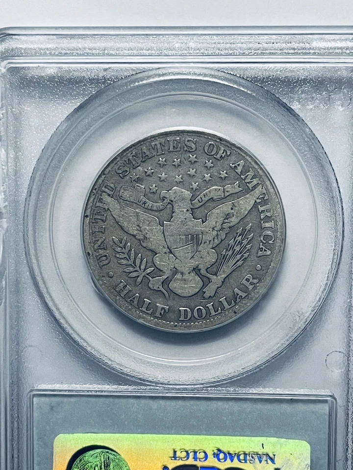Полдоллара Барбера 1915 PCGS VG08 - Изображение 4 из 4