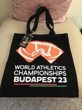 World Athletics Tote Bag Budapest 23 - NWT