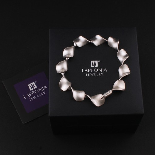 LAPPONIA Sterling Bracelet. 925S. Silver. Chao-Hsien Kuo. O9, 2015. Finland. NEW - Picture 4 of 6