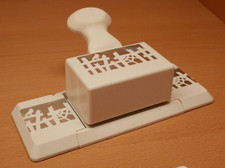 Martha Stewart Creepy Fence Paper Punch Fence Spider Web Crow Halloween