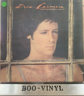 ERIC CARMEN BOATS AGAINST THE CURRENT US VINYL LP G/F AB4124   EX / VG+