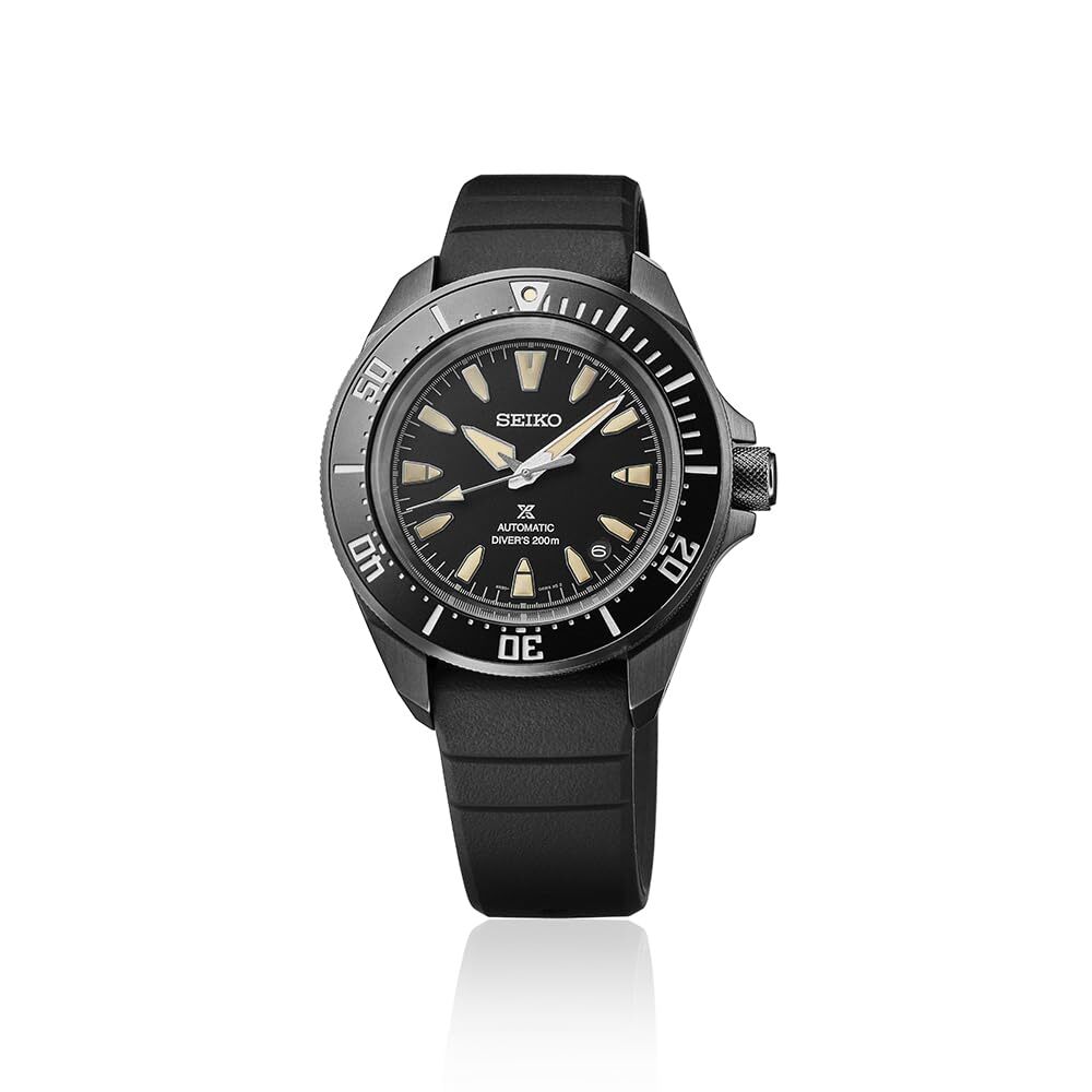 Seiko Prospex SBDY133 SAMURAI Total Black Automatic Watch JAPAN