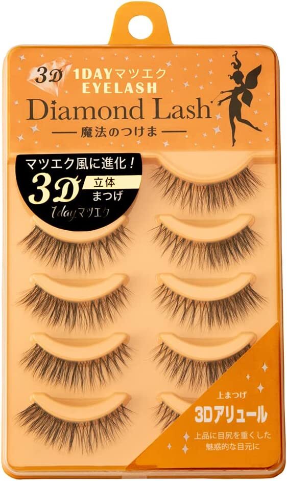 Diamond Lash エバーアイ 5セット Diamond Lash Japan Orange Diamond Series Eyelash (5 pairs)