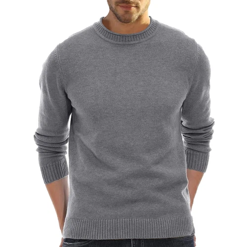 Men's pullover Knit sweater crew-neck pullover - Picture 17 of 29