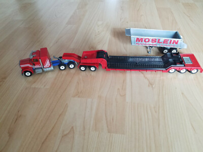Peterbilt Sattelzug Tieflader Kipper Möslein LKW Siku 1:55