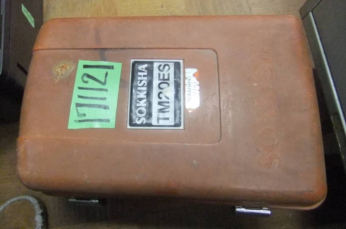 Sokkia Theodolite TM20ES Surveying Machine self check OK Sokkia Theodolite TM20ES Surveying Machine self check OK