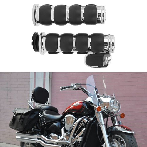 1" Motorcycle Handlebar Hand Grips w/ Throttle Assist For Honda VTX1800 VTX1300 - Picture 6 of 19