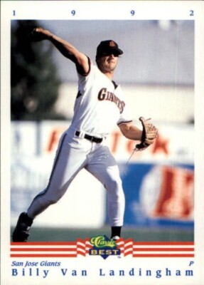 B3773 1992 Classic Best Baseballkarte #251-450   You Pick