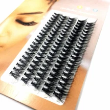 100Cluster Makeup Individual EyeLashesGrafting False Eyelashes eyelashextension/