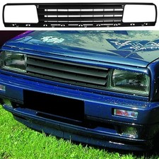 Front Grill Without Emblem Badgeless Grill For Vw Jetta Ii Mk2 83-91