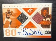 Peter Warrick SPX RC Auto winning Matel.
