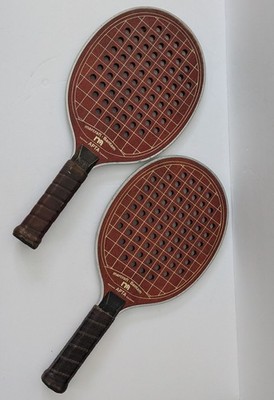 🏓 Ancienne Raquette De Paddle Bantam Marcraft - Bois/Alu, Jante APTA, Fabriquée Aux USA