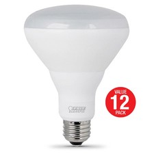 Feit Electric 65W Br30 Soft White Dimmable Led Bulb 12Pk