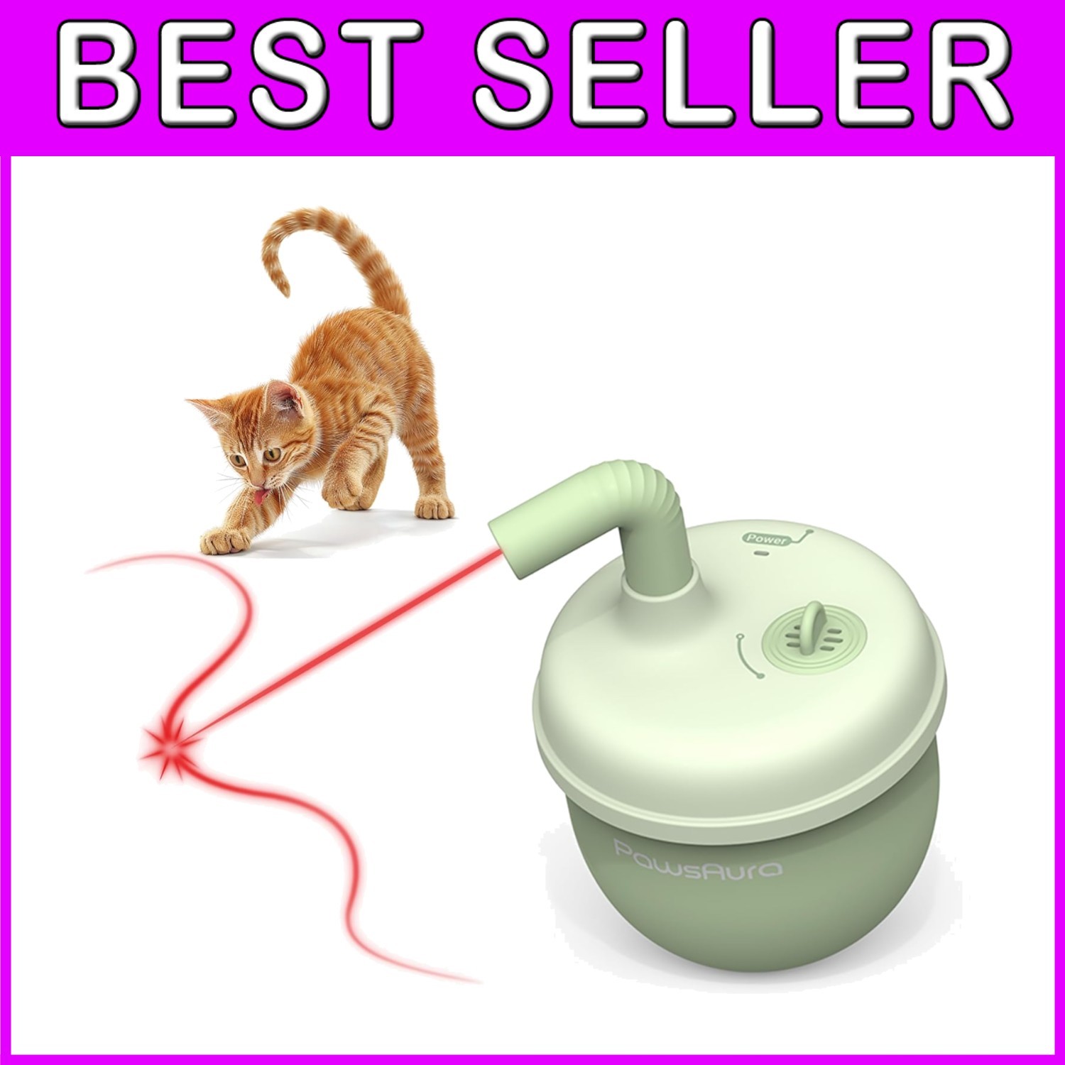 Interactive Self-Balancing Cat Laser Toy