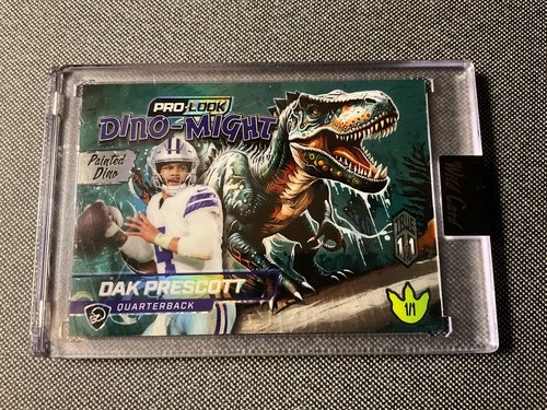 SSP TRUE 1/1 DAK PRESCOTT PAINTED DINO PRO-LOOK T-REX 2025 WILD CARD