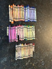 Crayola Washable Crayons, School Supplies, Used Lot Crafts Upcycle