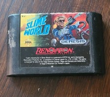 Todd's Adventures in Slime World (Sega Genesis, 1991) Game Only Tested