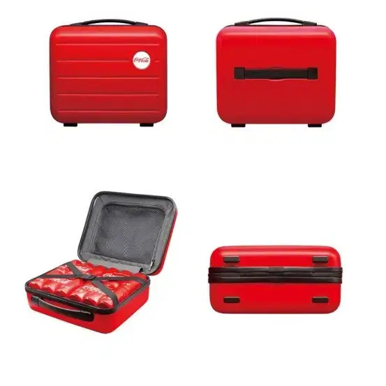 Coca-Cola Travel Carry-On Luggage - Red, Brand New