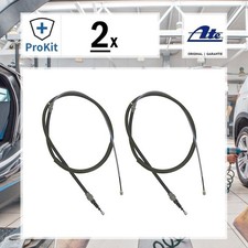 2x ORIGINAL® Ate Seilzug, Feststellbremse passend für Audi TT TT Roadster