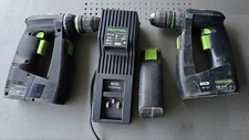 Festo Festool 2x CDD 12 FX und 3 Akkus CDD 12V, ECU45 Ladegerät gebraucht