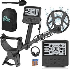 Metal Detector for Adults, Professional Higher Accuracy Gold Detector Kit wit...