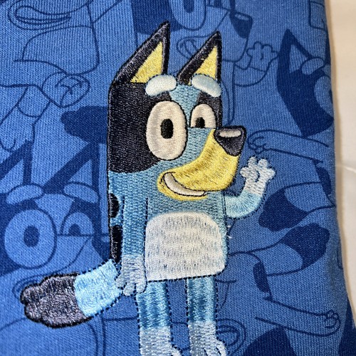 Bluey Embroidered plus Allover Graphic Sweatshirt BRAND NEW! Size XL - Afbeelding 2 van 4