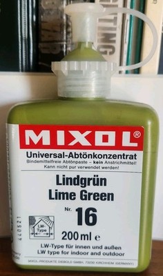 MIXOL Universal Tint #16 Lime Green - 200ml