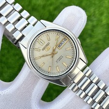 Vintage Seiko 5 Soft Skin Dial Automatic Japan Made Men s Watch 7009-6001