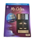 Mr. Coffee 12 Cup Programmable Coffee Maker with 3 Ways To Brew NEW Sealed