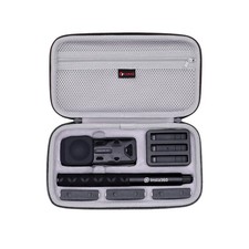 XANAD Hard Case for Insta360 X5/X4/X4 Air/X3/X2 10" x 5.3" x 3", Grey