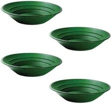 Sluice Monkey 100 Pack of 10 PANNING Gold Pans - Green