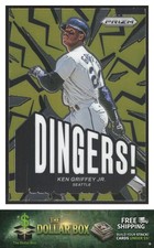 2025 Panini Prizm Dingers! #14 Ken Griffey Jr. - Seattle Mariners