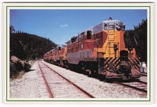 Algoma Central Railway Train Postcard Sault Ste. Marie Canada Dexter Colour