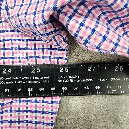 Ralph Lauren Shirt Mens XL Pink Blue Plaid Button Down Classic Preppy Pony Logo - Picture 8 of 10