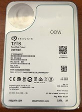 Seagate IronWolf 12TB ST12000VN0007-2GS116, firmware SC60. Failing