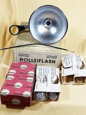 ROLLEIFLASH Bay I for Rolleiflex-Rolleicord, case, lamps, flexible cable, BOXED
