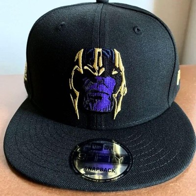 New Era 9FIFTY Thanos Snapback Hat Avengers Endgame Disney Marvel US Exclusive