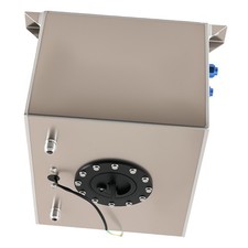 Racing Fuel Cell Tank 8 Gallon Aluminum Gas Tank With Level Sender Black