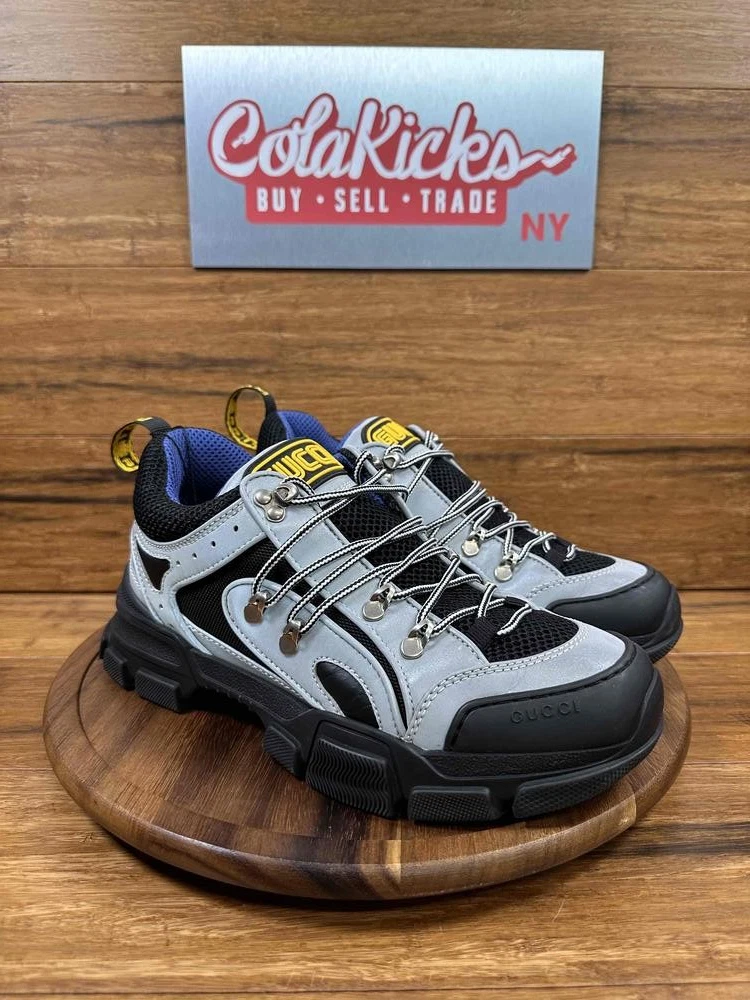 Taille 7M/8,5W   Gucci Flashtrek SEGA gris réfléchissant 543162 9Y030 8168 Occasion