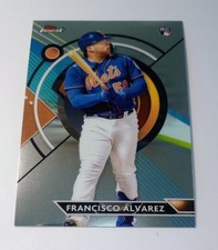 2023 TOPPS FINEST FRANCISCO ALVAREZ RC NEW YORK METS #66