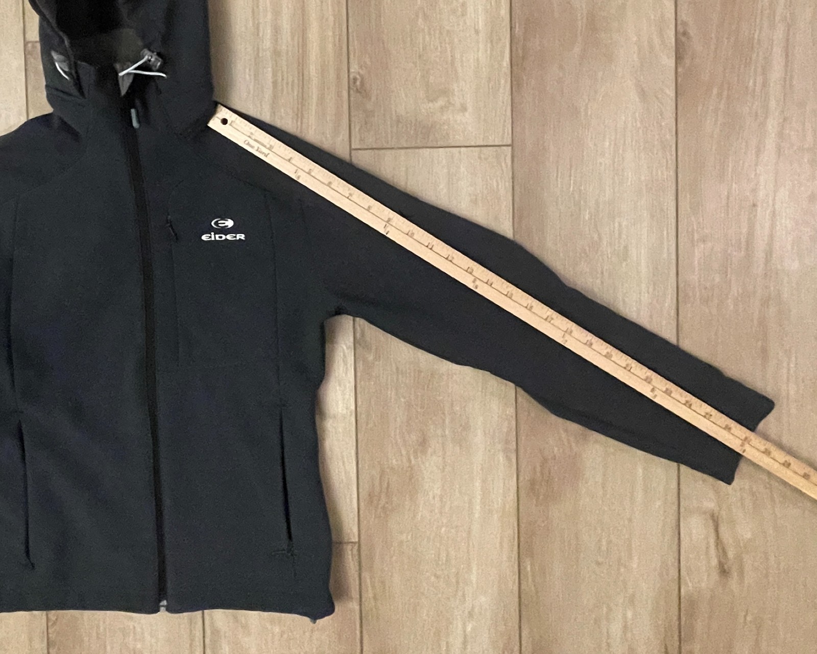 Eider Windefender Black Softshell Full Zip Hooded… - image 17