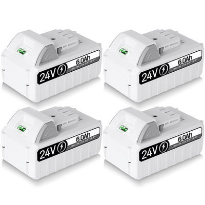#ad 4 Pack Battery for Sun Joe Snow Joe iON 24V 24BAT LTX 24VBAT LTW 24VBAT LTE $135.99