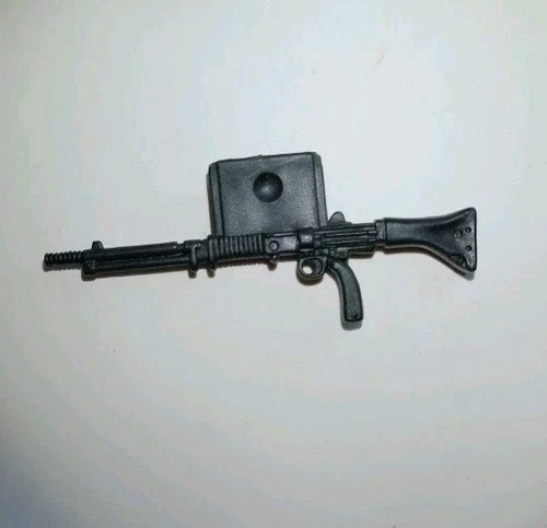 2002 SNAKE EYES (V13) V14 MACHINE GUN ACCESSORY G.I. Joe 3.75" Scale Original