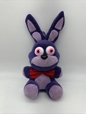 FNAF Five Nights At Freddy  s Purple Bonnie Red Bow 12  Plush 2017