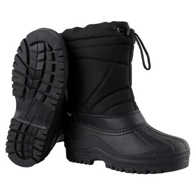 Knixmax Winter Stiefel Herren Schneestiefel Warme Gefüttert Mid-Calf Boots