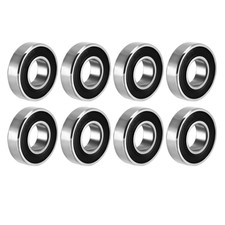 Deep Groove Ball Bearing 10Mm X 22Mm X 6Mm Double Sealed Carbon Steel Bearings 8