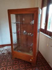 Vetrina Stile Liberty in Legno, Vintage Anni '40