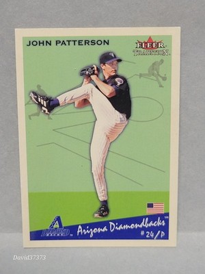 2002 Fleer Tradition Update Glossy #U274 John Patterson ( Read Missing /200 )